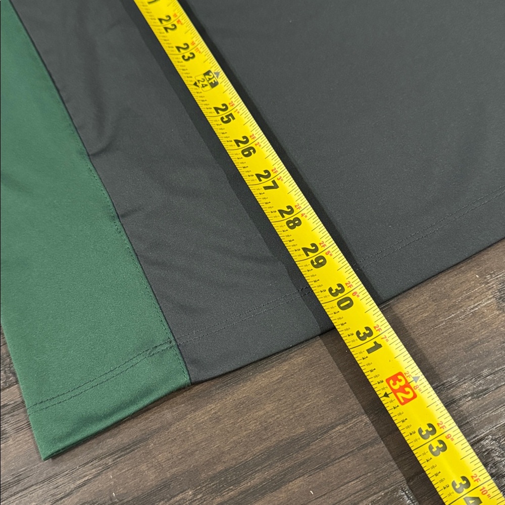 Nike Dri-Fit NFL Team Apparel Green Bay Packers Men's Polo Size Large Gray/Green - Picture 6 of 7